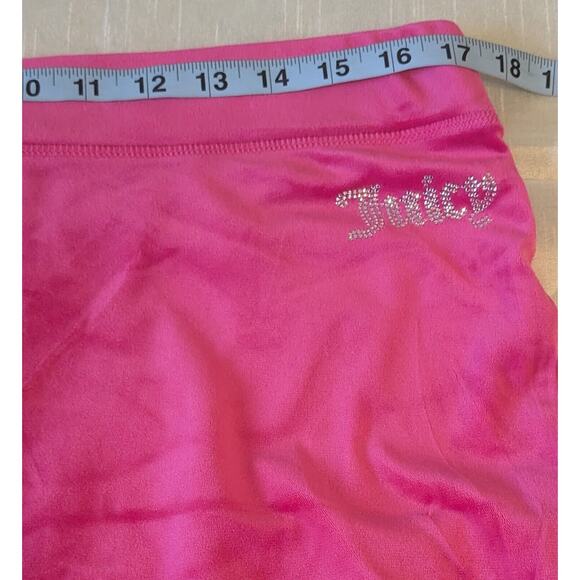 Juicy Couture Soft Velour Hot Pink Track Suit Jacket Pants Set Size Large - Picture 7 of 12